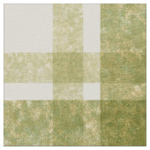 Aardse Plaid | Salie & Crème Stof (Close Up)