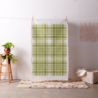 Aardse Plaid | Salie & Crème Stof