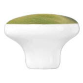 Aardse retro strata |  Neutral Toon Agaat Keramische Knop (Zijkant)