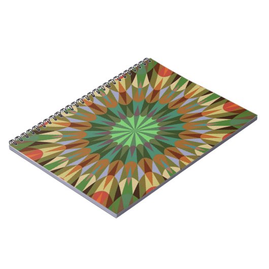 aardse retrogeometrie notitieboek (Linkerzijde)