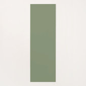 Aardse Sage Groene Yoga Mat (Achterkant)