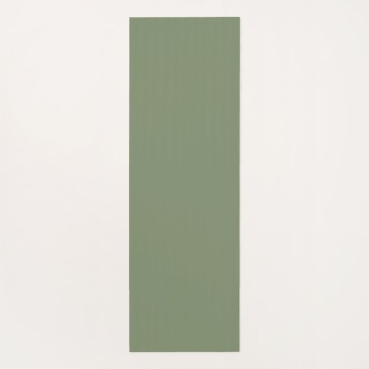 Aardse Sage Groene Yoga Mat (Achterkant)