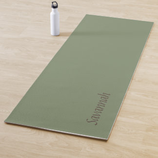 Aardse Sage Groene Yoga Mat