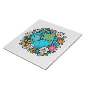 Aardse Schoonheid Tegeltje (Zijkant)