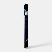 Aardse stad licht 's nachts op Azië en Australië iPhone 15 Case (Linkerkant)