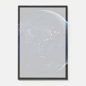 Aardse stad licht 's nachts op Azië en Australië Post-it® Notes (Voorkant)