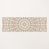 Aardse taupe en roest mandala patroon yogamat (Voorkant (horizontaal))
