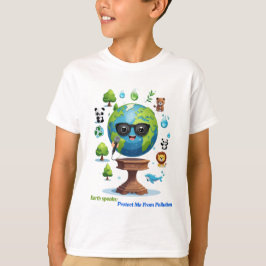 Aardse Toespraak: Een Oproep tot Bescherming T-shirt