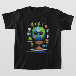 Aardse Toespraak: Een Oproep tot Bescherming T-shirt