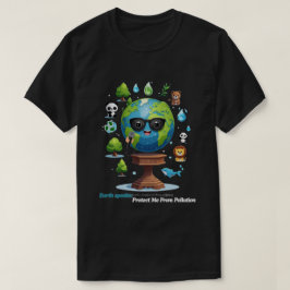 Aardse Toespraak: Een Oproep tot Bescherming T-shirt