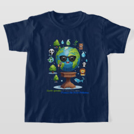 Aardse Toespraak: Een Oproep tot Bescherming T-shirt