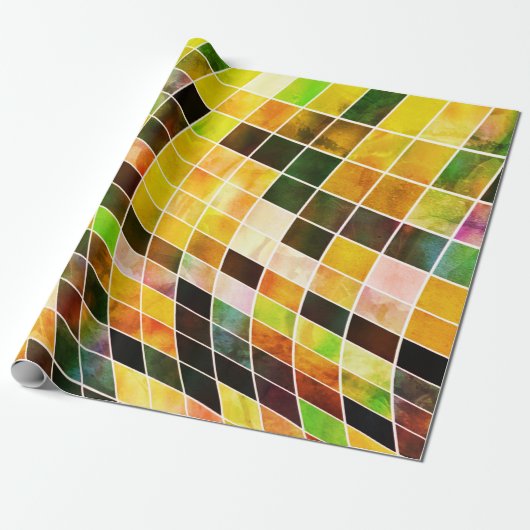 Aardse Tonen Gifting Idealen Wrapping Papier (Uitgerold)