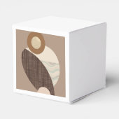 Aardse vormen bedankdoosjes (Achterkant)