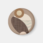 Aardse vormen magneet (Voorkant)