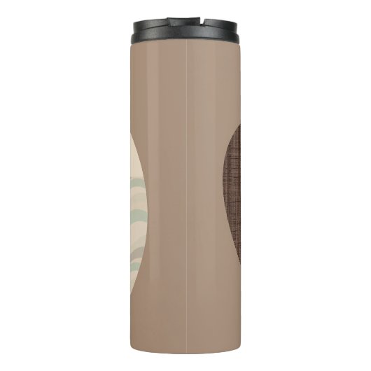 Aardse vormen thermosbeker (Achterkant)