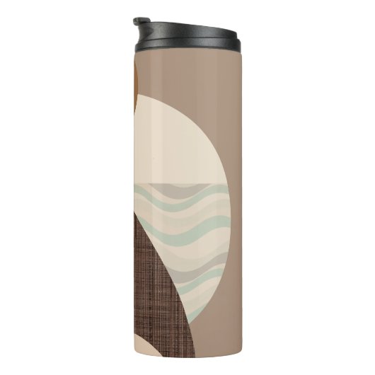 Aardse vormen thermosbeker (Geroteerd rechts)