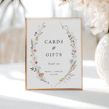 Aardse Wildflower Kaarten & geschenken