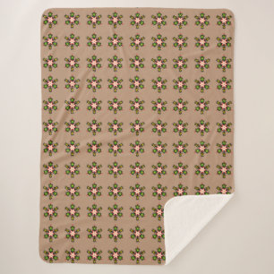 Aardse Zen in Kleur Sherpa Deken