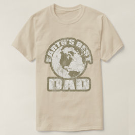 Aardsen Beste Pap Brown T-shirt
