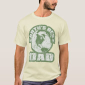 Aardsen Beste Papa Groen T-shirt (Voorkant)