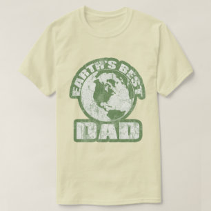 Aardsen Beste Papa Groen T-shirt