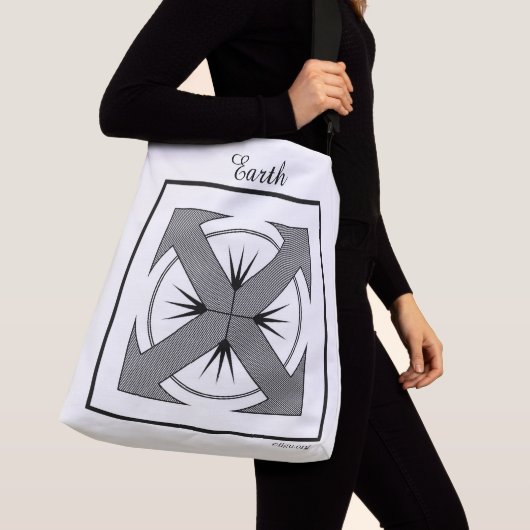 aardsymbool crossbody tas (Dichtbij)