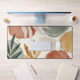 Aardtint Boho Botanische Abstracte Vormen Bureaumat