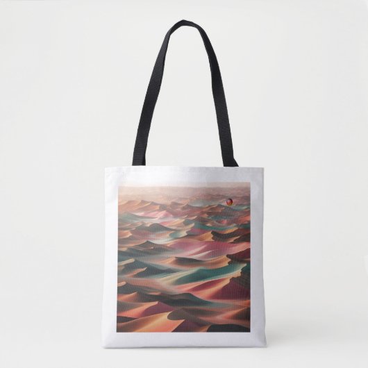 Aardtint Driften in de Woestijn Tote Bag (Voorkant)