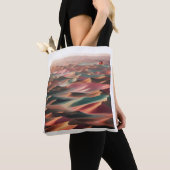 Aardtint Driften in de Woestijn Tote Bag (Dichtbij)