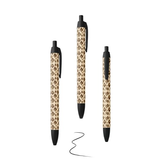 Aardtint Geometrie Zwarte Inkt Pen