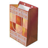 Aardtint Hemel Cadeaubag Medium Cadeauzakje (Achterkant Gekanteld)