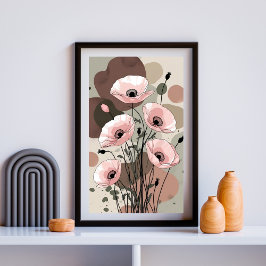 Aardtint Klaproos Dromen Poster