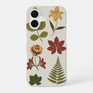 Aardtint Vintage Flora iPhone 16 Hoesje