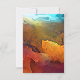 Aardtinten Abstract naar Hemel Kaart