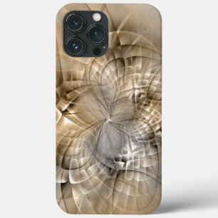 Aardtinten Abstracte Moderne Fractale Kunst Textuu Case-Mate iPhone Case