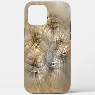 Aardtinten Abstracte Moderne Fractale Kunst Textuu Case-Mate iPhone Case