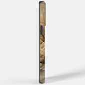 Aardtinten Abstracte Moderne Fractale Kunst Textuu Case-Mate iPhone Case (Achterkant / Rechts)