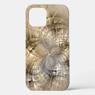 Aardtinten Abstracte Moderne Fractale Kunst Textuu Case-Mate iPhone Case