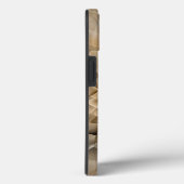Aardtinten Abstracte Moderne Fractale Kunst Textuu Case-Mate iPhone Case (Achterkant / Rechts)