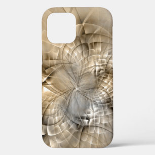 Aardtinten Abstracte Moderne Fractale Kunst Textuu Case-Mate iPhone Case