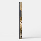 Aardtinten Abstracte Moderne Fractale Kunst Textuu Case-Mate iPhone Case (Achterkant / Rechts)