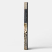 Aardtinten Abstracte Moderne Fractale Kunst Textuu Case-Mate iPhone Case (Achterkant / Links)