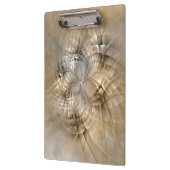 Aardtinten Abstracte Moderne Fractale Kunst Textuu Klembord (Links)