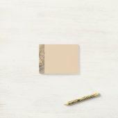 Aardtinten Abstracte Moderne Fractale Kunst Textuu Post-it® Notes (Op bureau)