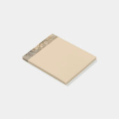 Aardtinten Abstracte Moderne Fractale Kunst Textuu Post-it® Notes (Schuin)