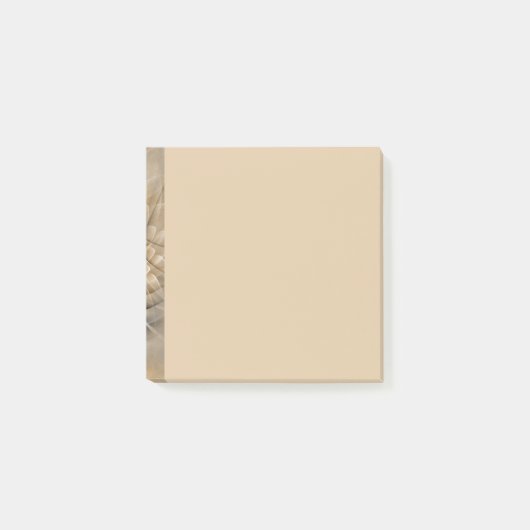 Aardtinten Abstracte Moderne Fractale Kunst Textuu Post-it® Notes (Voorkant)