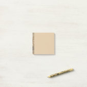Aardtinten Abstracte Moderne Fractale Kunst Textuu Post-it® Notes (Op bureau)