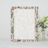 Aardtinten botanisch (Staand voorkant)