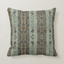 Aardtonen werpen kussen