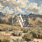 Aardtoon Landschap Schilderen Rustieke Bergkunst Poster